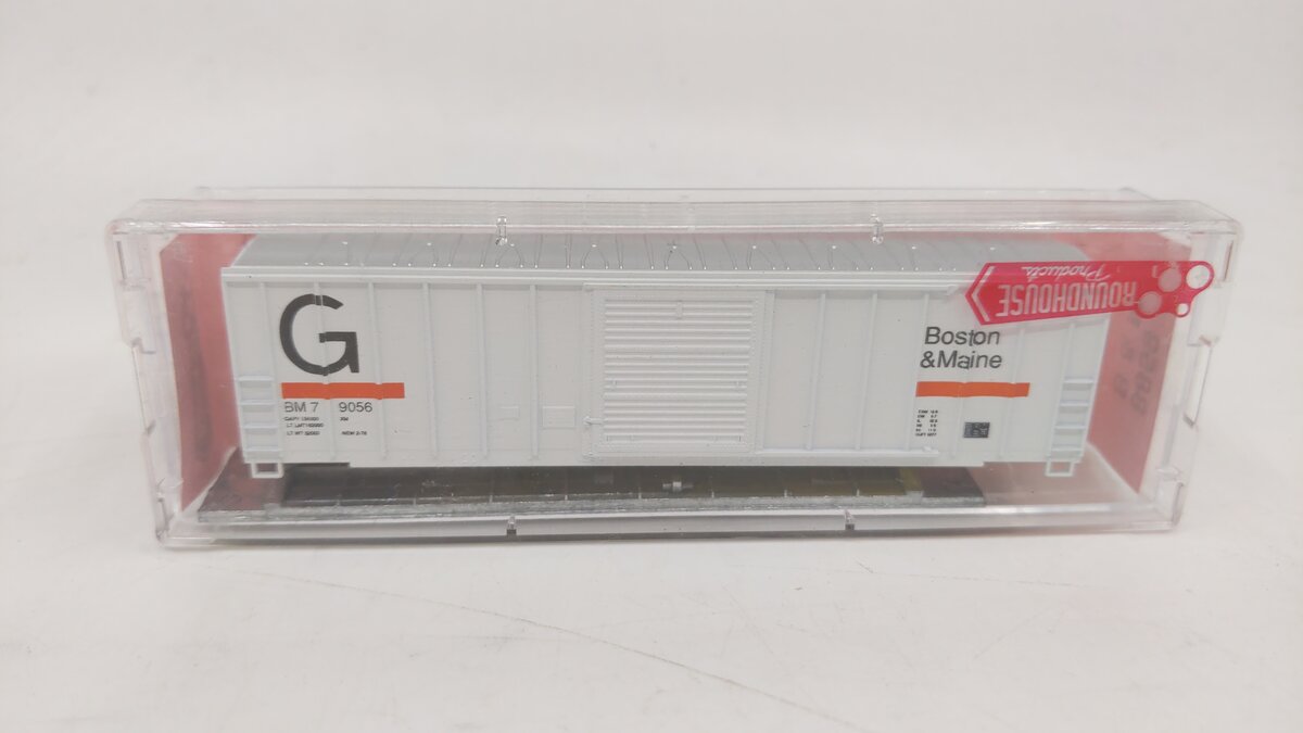 Roundhouse 8859 N Scale Boston & Maine Boxcar Kit #9056 LN/Box