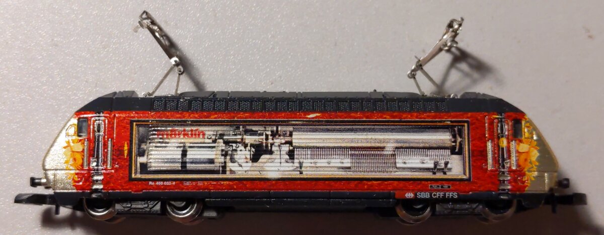 Marklin 88458 Z SBB Class 460 Musicbox Electric Locomotive LN/Box