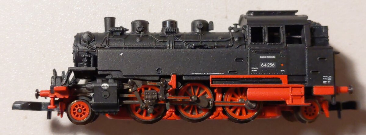 Marklin 88744 Z Scale German Federal Railroad Class 64 Steam Locomotive