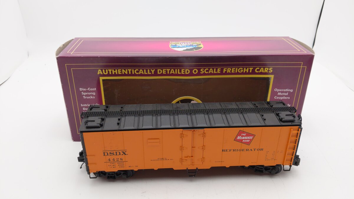 MTH 20-94411 O Milwaukee Road 40' Steel Side Reefer