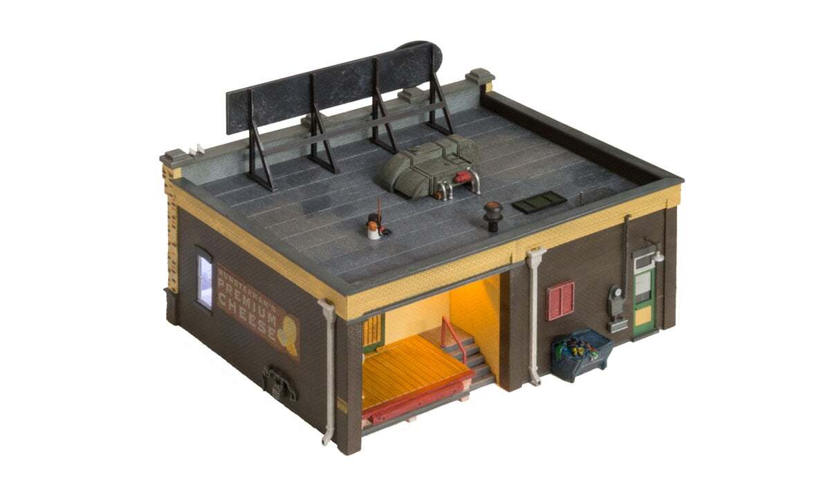 Woodland Scenics BR5851 O Scale Built-&-Ready J. Frank's Grocery Building
