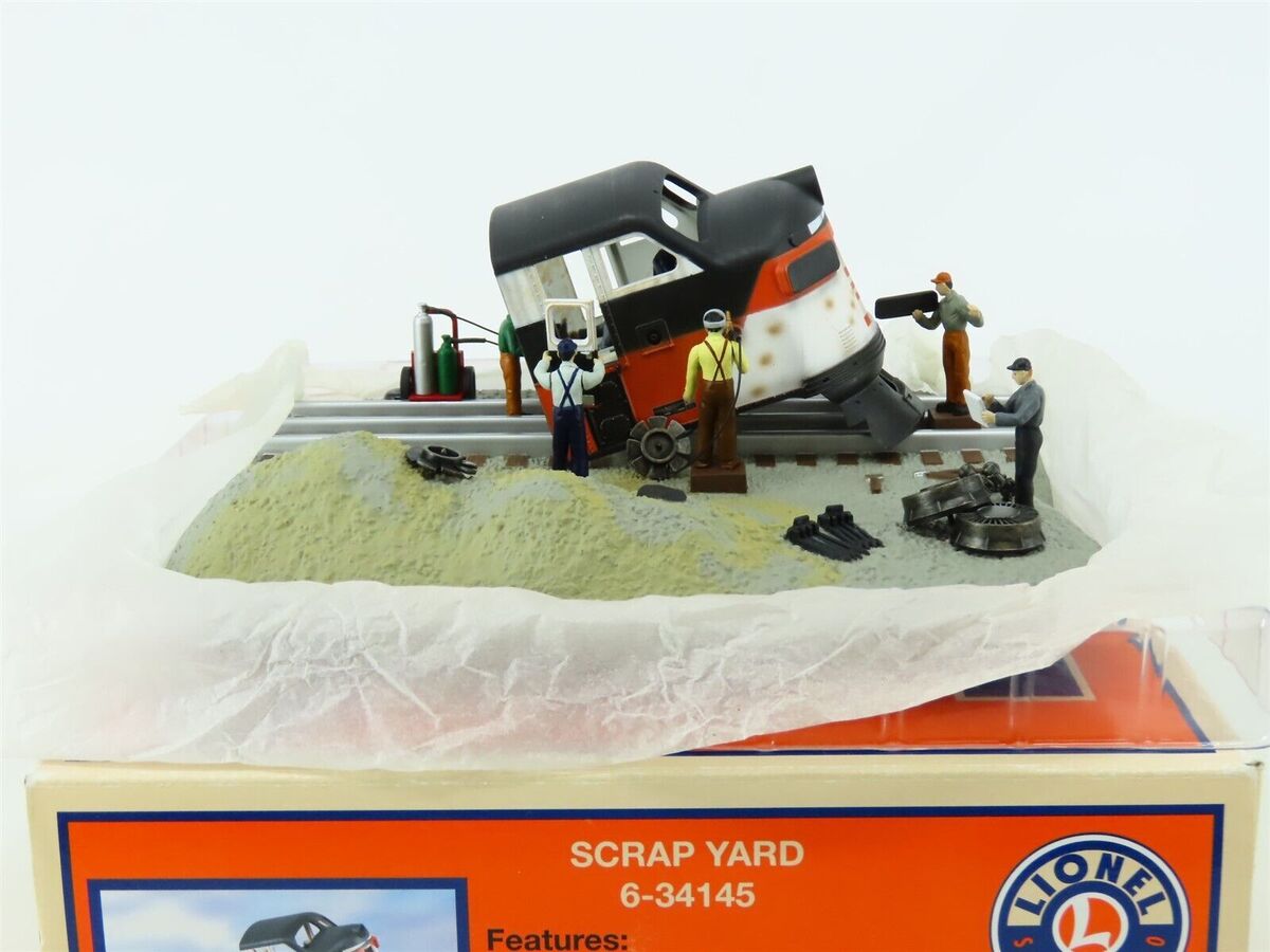 Lionel 6-34145 O Gauge New Haven Scrap Yard Scene