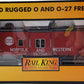 MTH 30-77211 O Norfolk & Western Bay Window Caboose #557502