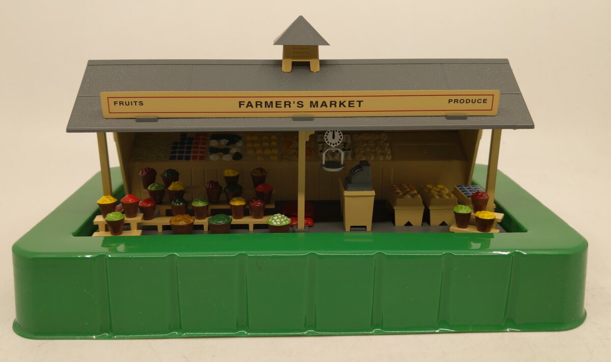 Bachmann 45314 O Plasticville Built-Up Roadside Fruit & Vegetable Stand Building