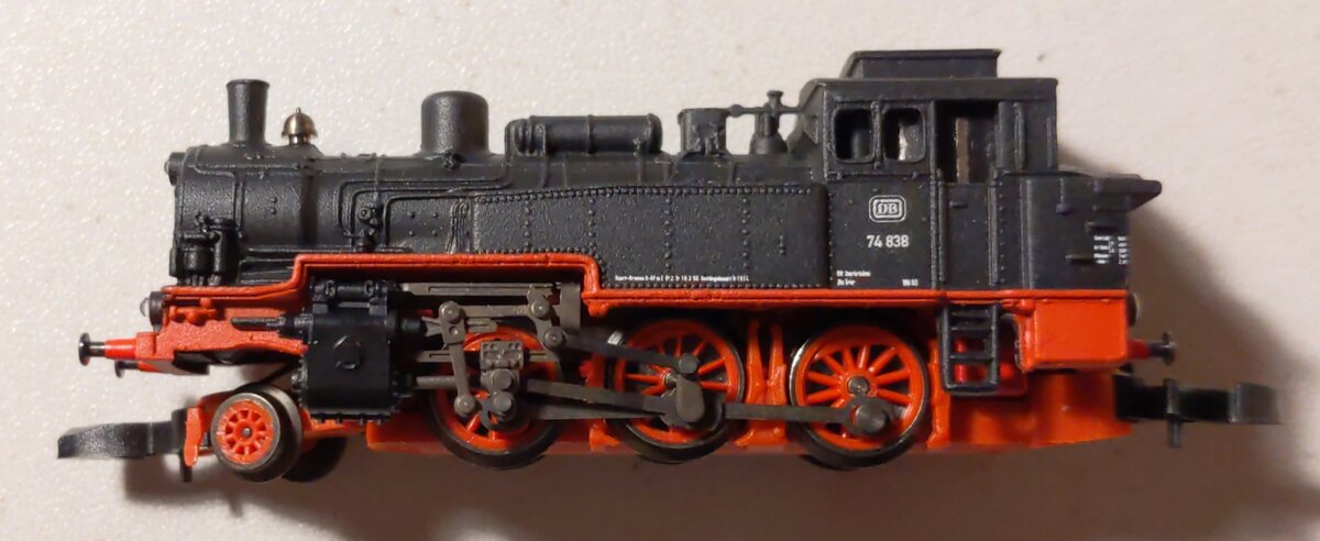 Marklin 88955 Z Scale DB Class 74 Era III Steam Tank Locomotive