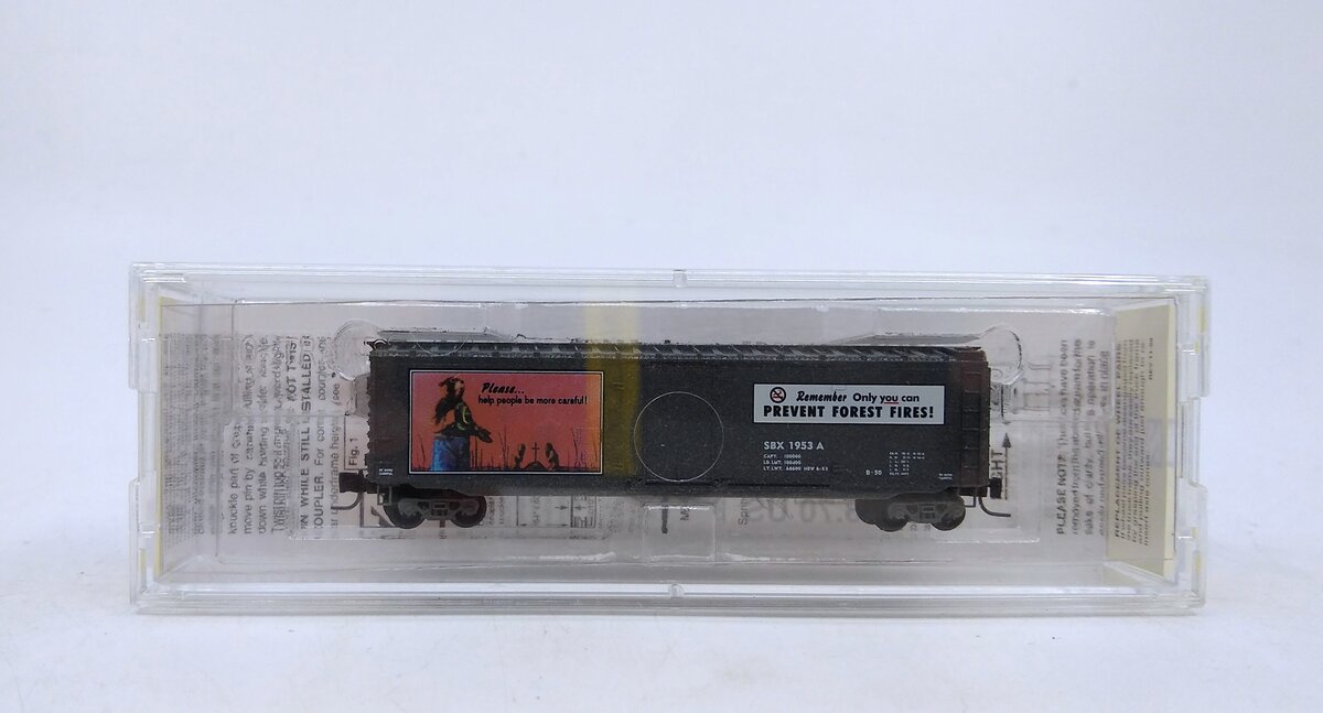 Micro-Trains 50700310 Z SBX Smokey Bear 50' Plug Door Box Car #1953A LN/Box