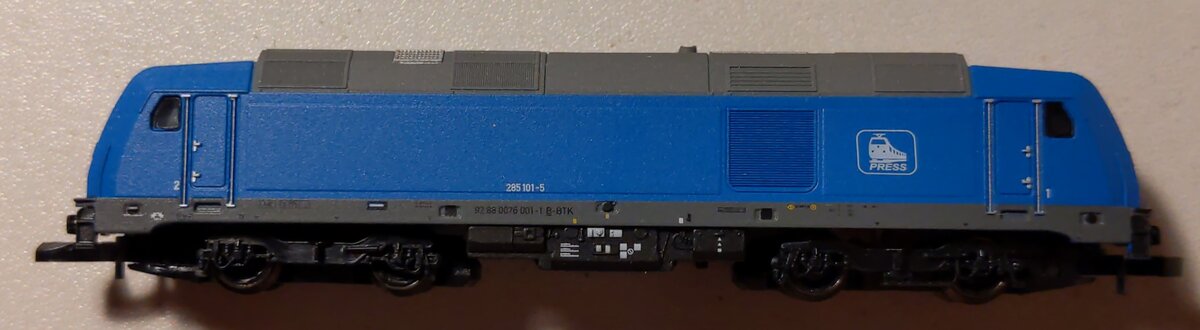 Marklin 88378 Z Pressnitz Valley Railroad, Inc. Class 285 Diesel Locomotive