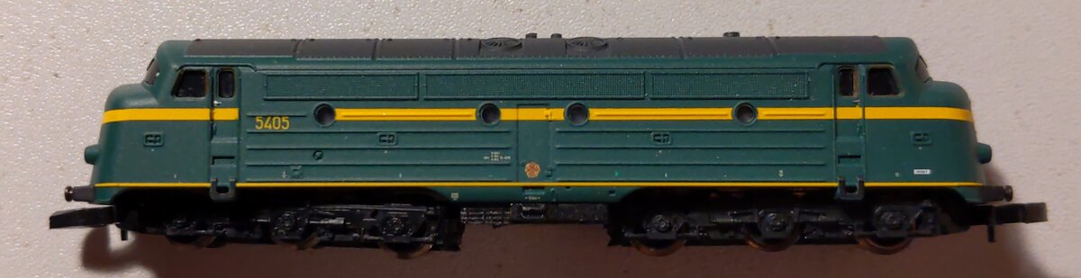 Marklin 88634 Z Belgian State SNCB/NMBS Class 54 Diesel Locomotive