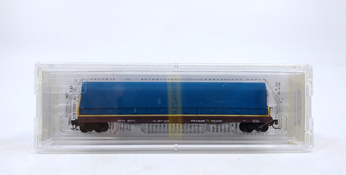 Micro-Trains 52400052 Z Scale Trailer Train 60' Flat Car w/ Load