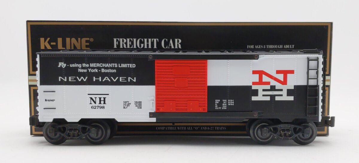 K-Line K641-9018 O Gauge New Haven 1998 TCA Convention Boxcar #62798 EX/Box