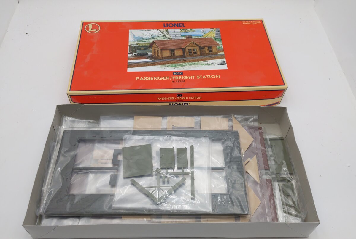 Lionel 6-12734 O And O27 Scale Passenger Freight Station Building Kit