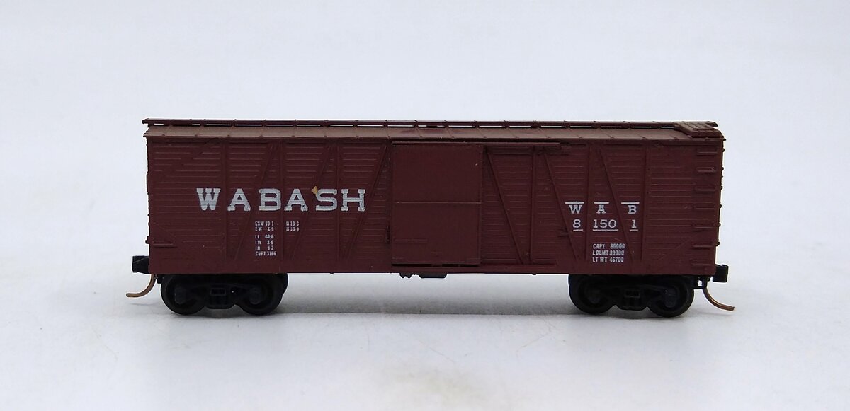 Micro-Trains 02800050 N Wabash 40' Single Door Outside Braced Boxcar #81501