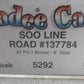 Kadee 5292 HO Soo Line Pullman-Standard PS-1 40' Boxcar #137784
