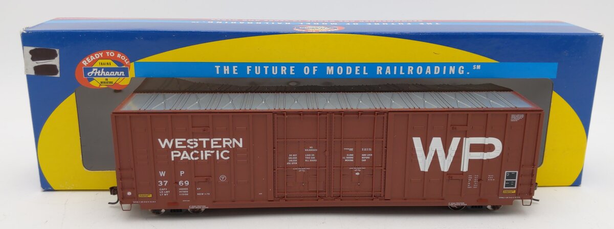 Athearn 96263 HO Western Pacific 60' Berwick Hi-Cube Boxcar #3769 NIB