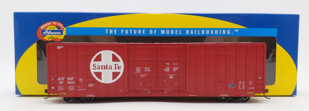 Athearn 96267 HO Santa Fe 60' Berwick Hi-Cube Boxcar #37562 NIB