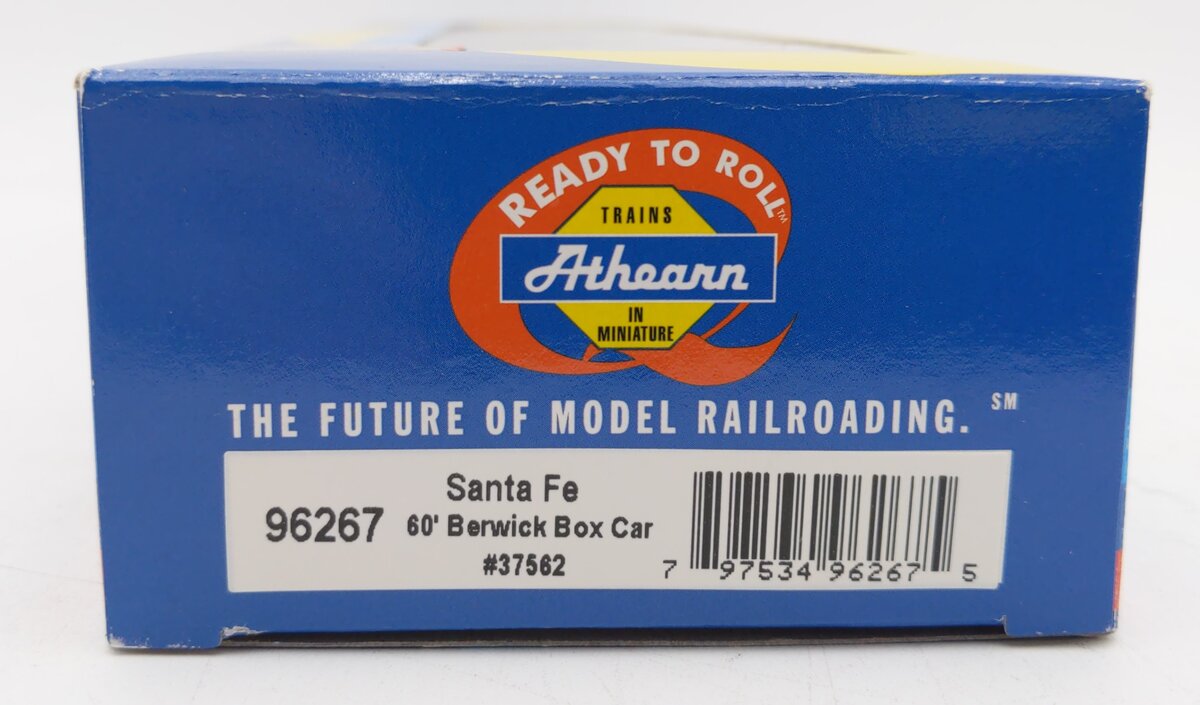 Athearn 96267 HO Santa Fe 60' Berwick Hi-Cube Boxcar #37562 NIB