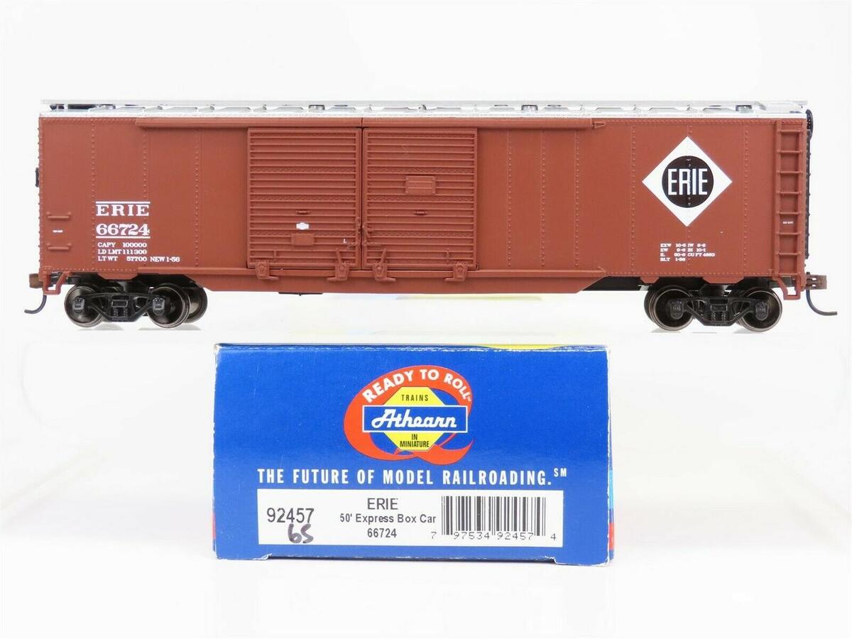 Athearn 92457 HO Erie 50' Express Box Car #66724 LN/Box