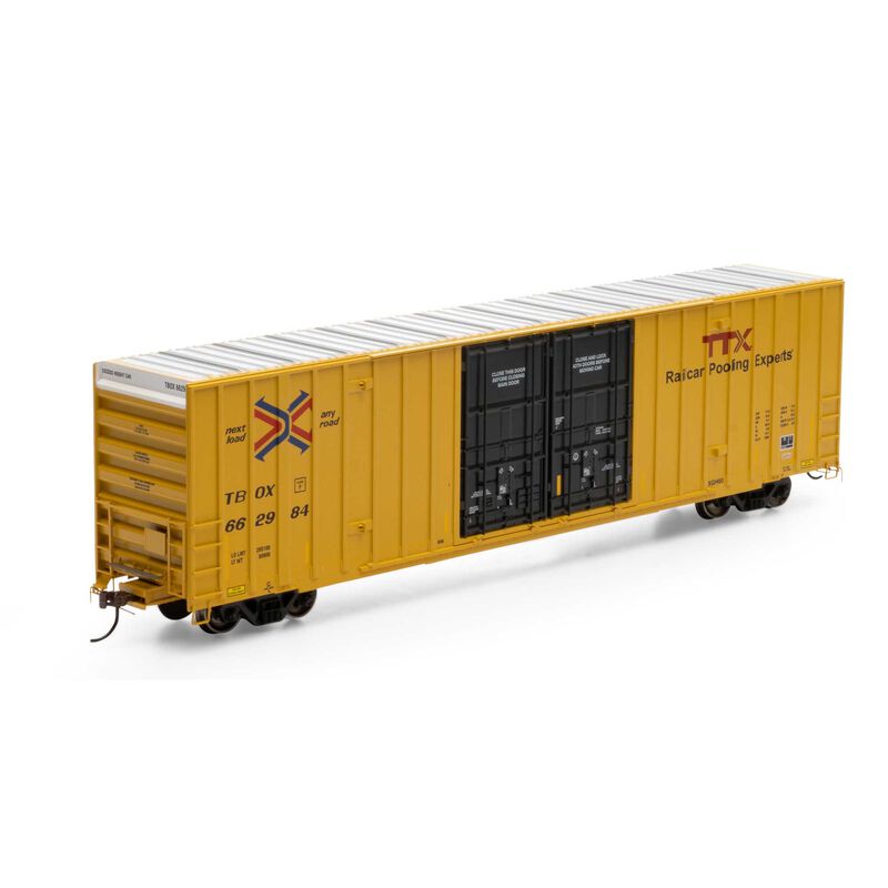 Athearn 75295 HO TBOX/Frwrd Think RTR 60' Gunderson Boxcar #662984