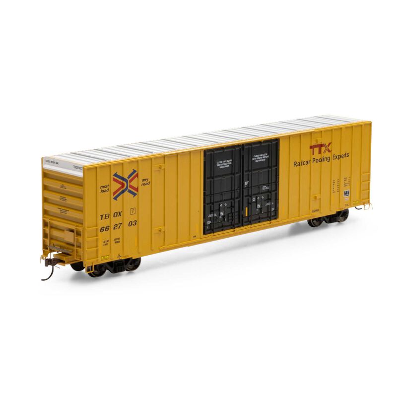 Athearn 75294 HO TBOX/Frwrd Think RTR 60' Gunderson Boxcar #662703
