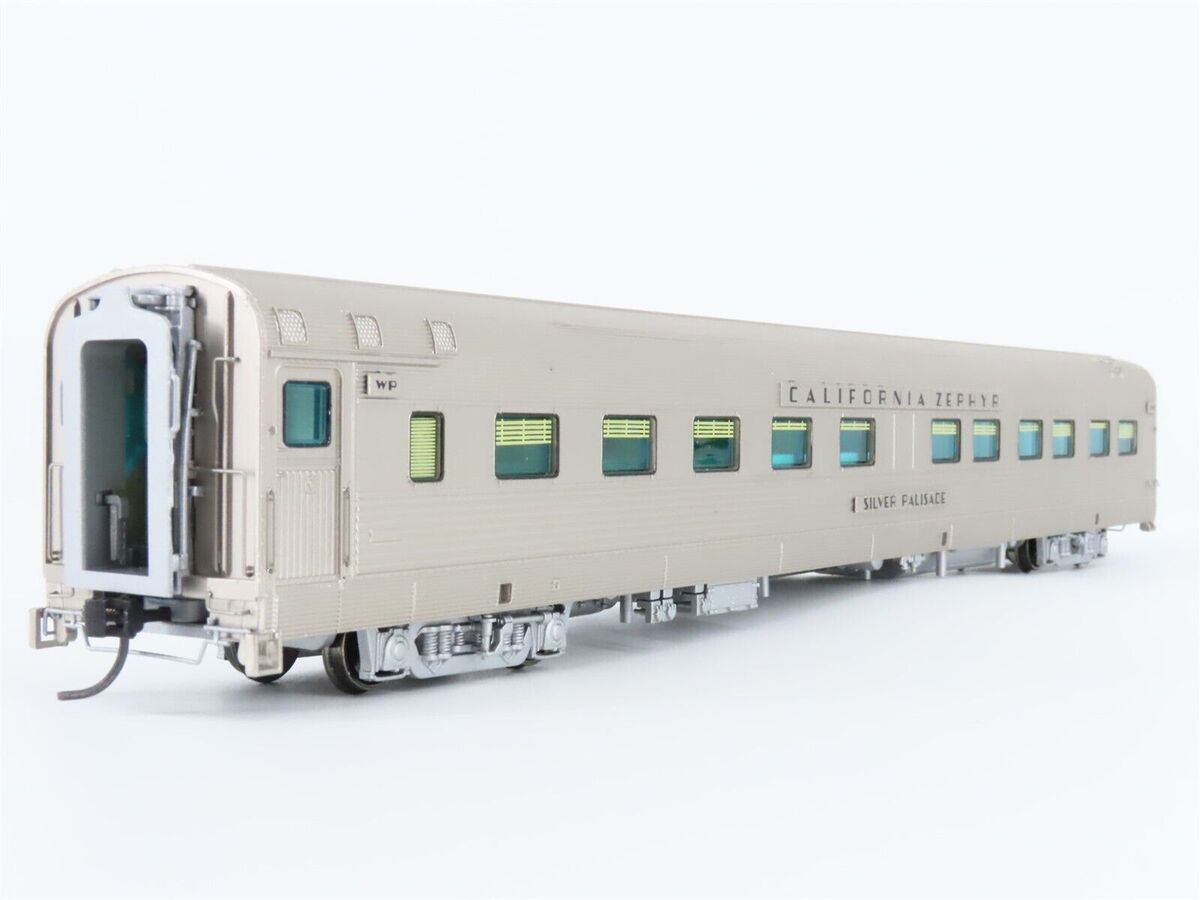 Broadway Limited 531 HO Paragon Series Cali Zephyr WP "Silver Palisade" Sleeper