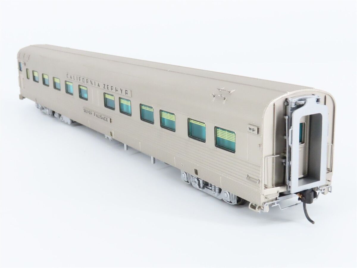 Broadway Limited 531 HO Paragon Series Cali Zephyr WP "Silver Palisade" Sleeper