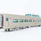 Broadway Limited 503 HO CB&Q 'Silver Lariat' Vista Dome CZ Passenger Car #4718