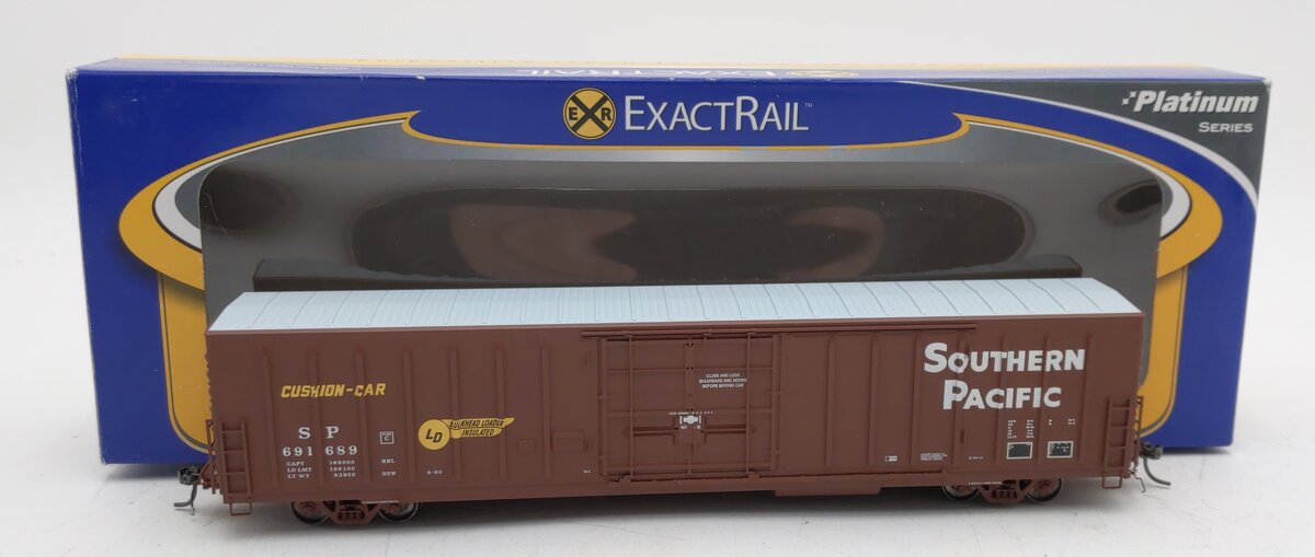 ExactRail EP-80500-9 HO Southern Pacific PC&F 62' Insulated Box Car #691689