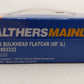 Walthers 910-5850 HO PTTX RTR 60' Pullman-Standard Bulkhead Flatcar #92332