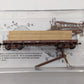 Micro-Trains 85500040 HOn3 Nevada County 30' Flatcar w/Wood Stack Load#155