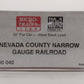 Micro-Trains 85500040 HOn3 Nevada County 30' Flatcar w/Wood Stack Load#155