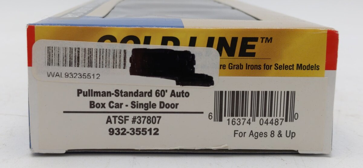 Walthers 932-35512 HO ATSF Pullman-Standard 60' Auto Box Car-Single Door #37807
