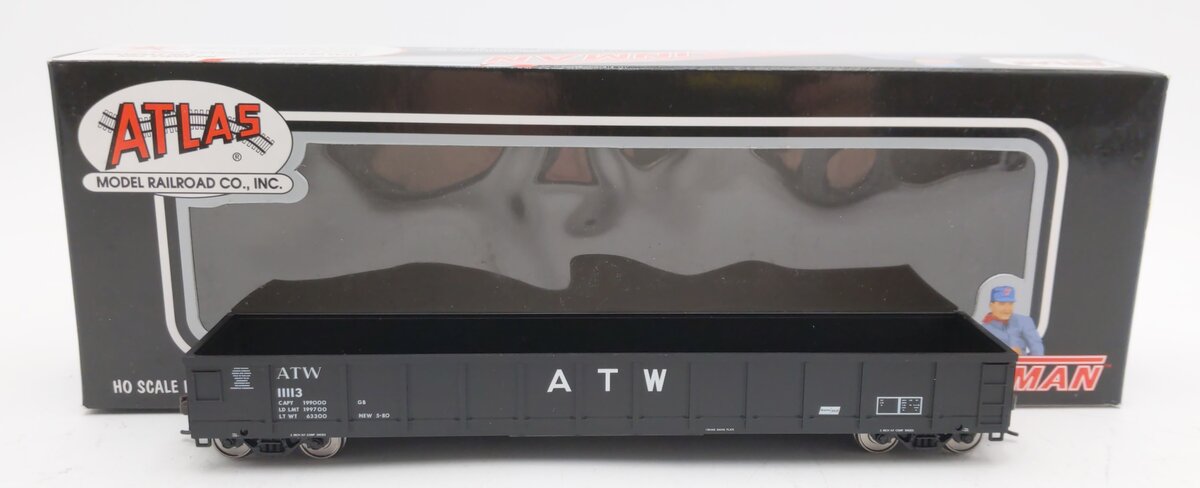 Atlas 911 HO Atlantic & Western Evans Gondola Car #11113