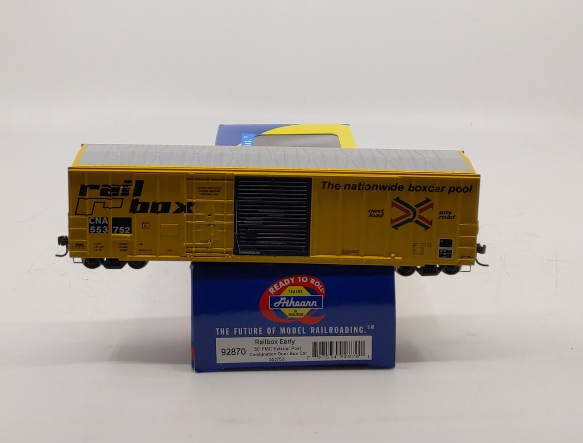 Athearn 92870 HO Scale Railbox Box Car # 553752
