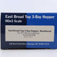 Blackstone Models 340705W HOn3 East Broad Top 3-Bay Hopper #977 - Weathered