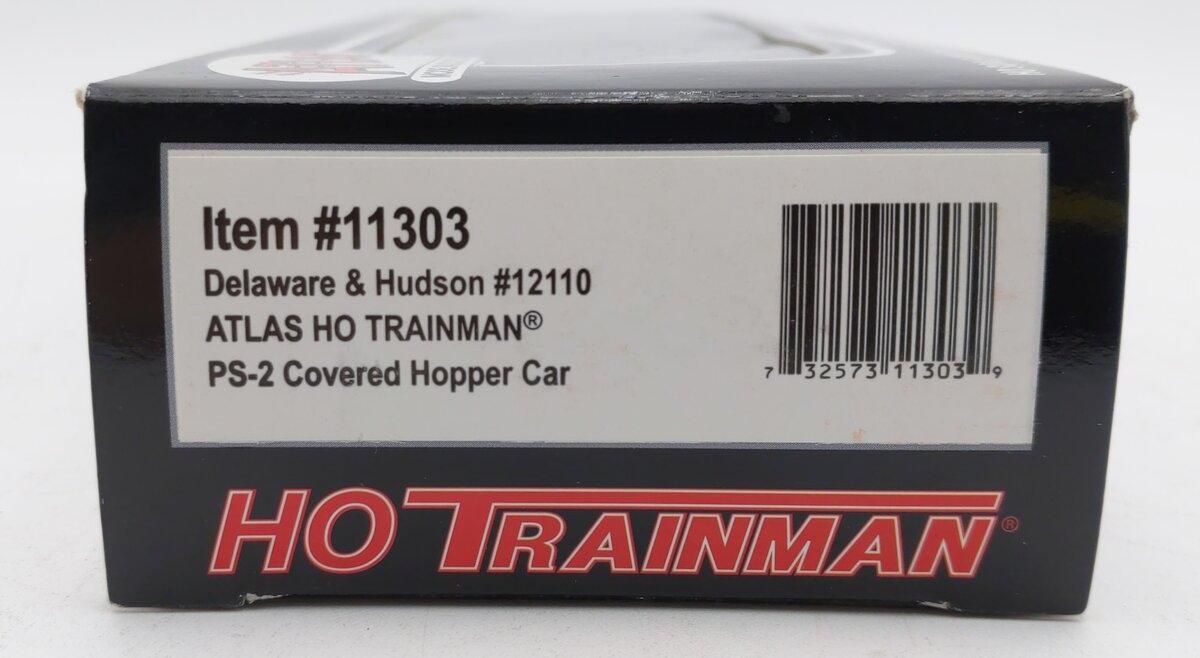 Atlas 11303 HO Scale D&H Trainman PS-2 Covered Hopper  #12110