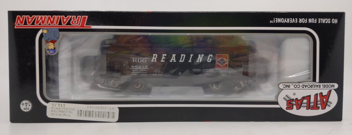 Atlas 20000584 HO Scale Reading 2 Bay Offset Hopper #86219