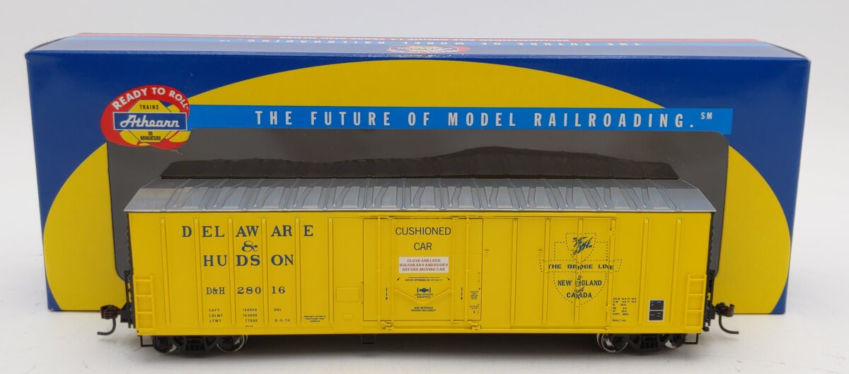 Athearn 88153 HO Scale Delaware & Hudson N.A.C.C. 50' Boxcar #28016