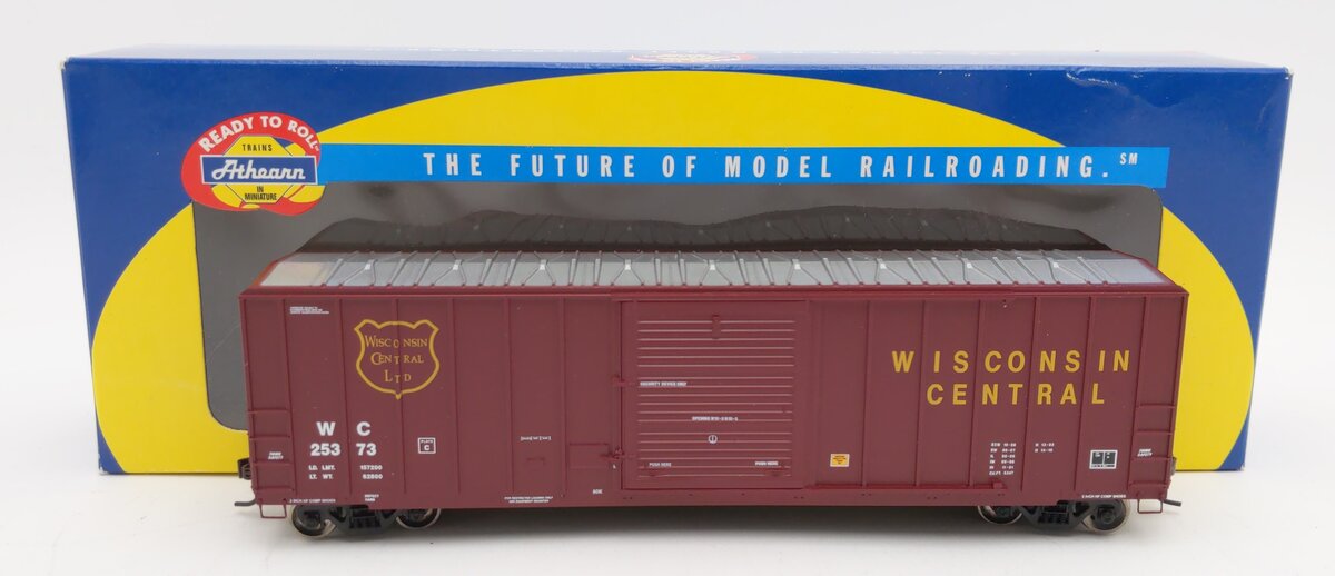 Athearn 92548 HO Wisconsin Central RTR 50' FMC 5347 Box Car #25373