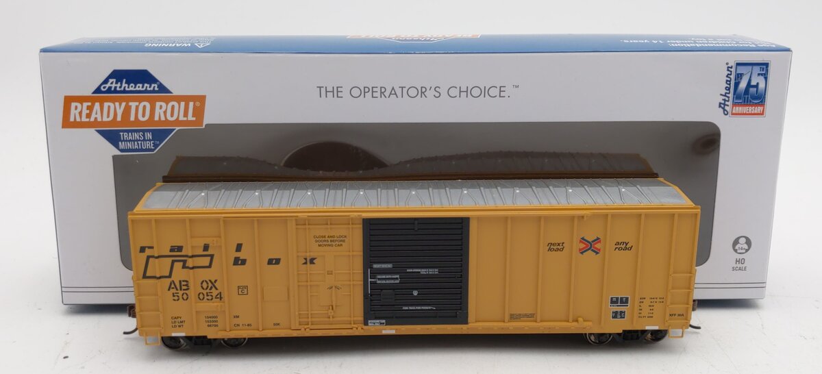 Athearn 71004 HO RailBoxcar/Late 50' FMC Ex-Post Combo Boxcar #50054