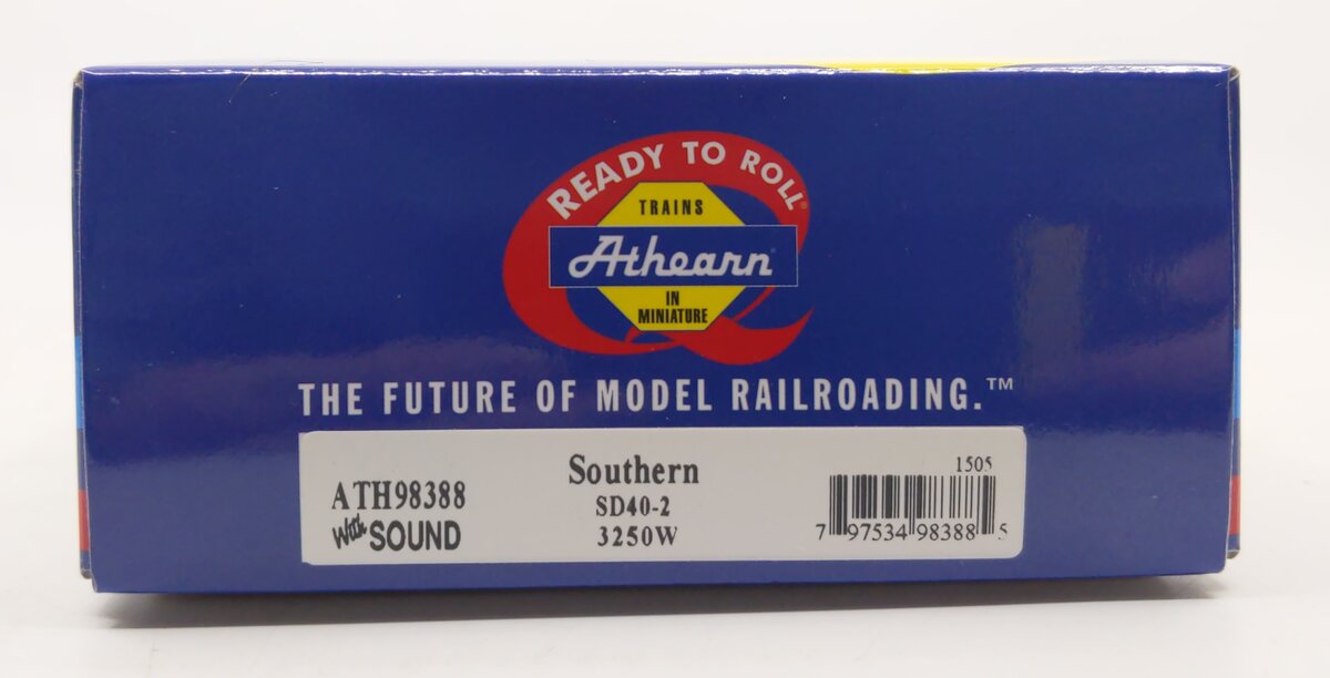 Athearn 98388 HO Southern SD40-2 Diesel Locomotive w/DCC & Sound RTR #3250W