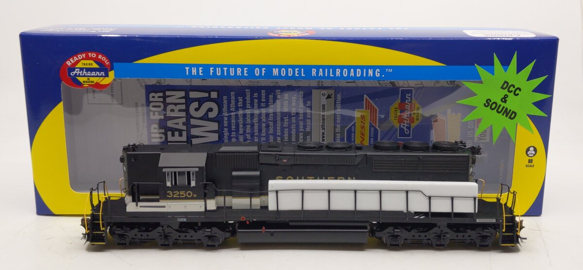 Athearn 98388 HO Southern SD40-2 Diesel Locomotive w/DCC & Sound RTR #3250W