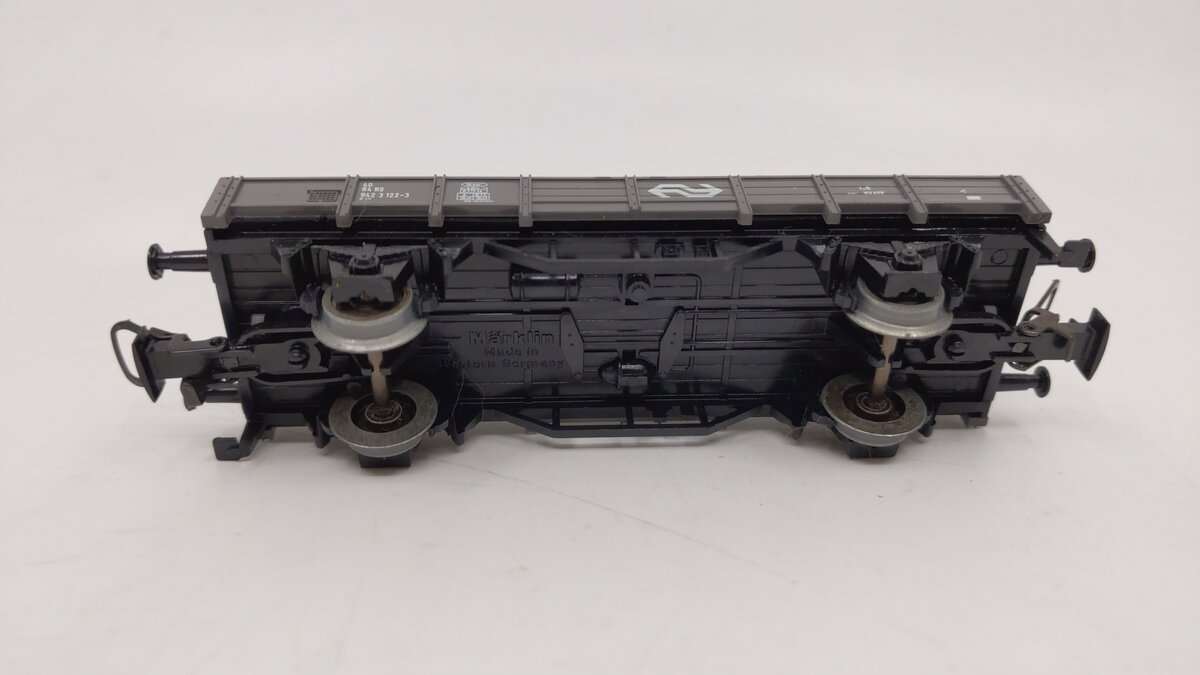 Marklin 4433 HO Scale Gray Flat Car LN/Box