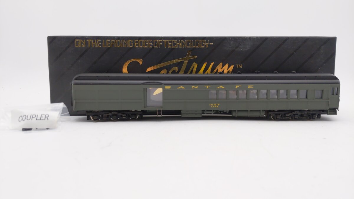 Bachmann 89141 HO Scale Santa Fe Combine Passenger Car #1527