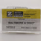Micro-Trains 14722-2 Z Scale Baltimore & Ohio Caboose #C3050 LN/Box