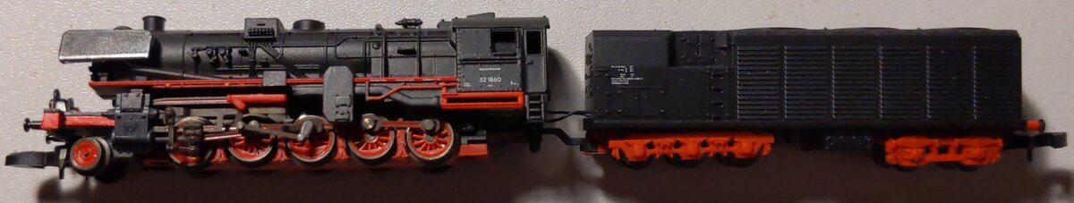 Marklin 88830 Z DB Heavy Freight Locomotive with a Condensation Tender