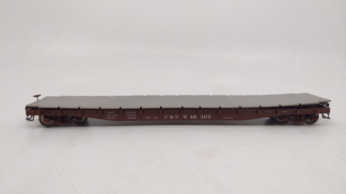 Walthers 920-104118 HO Chicago & North Western 53' AAR Flatcar #46303