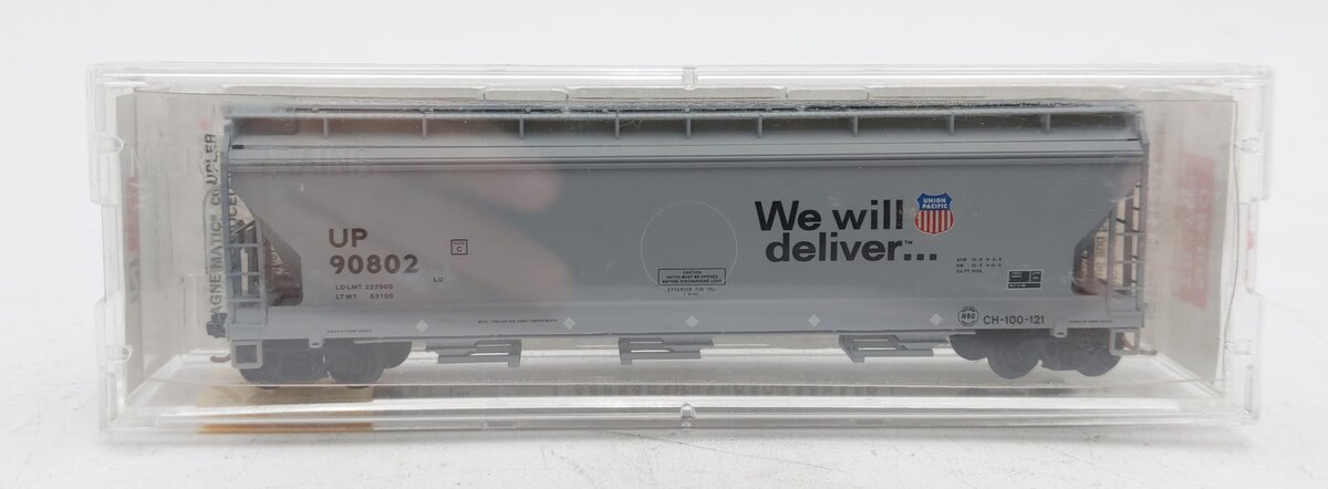 Micro-Trains 09400120 N Union Pacific 3-Bay Center Flow Covered Hopper #90802 LN/Box
