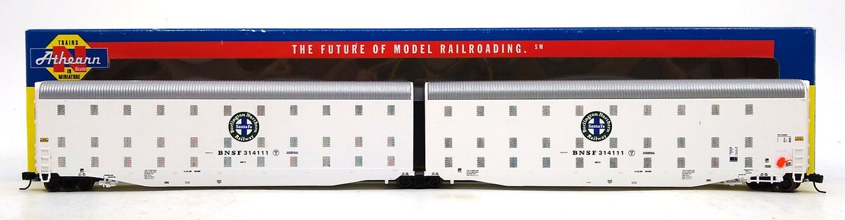Athearn 10640 N Burlington Northern Santa Fe Auto-Max Auto Carrier Large #314111