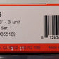 BLMA Models 12256 N Scale TTAX 53' Trinity 3-Unit Spine Car #355169 Set EX/Box