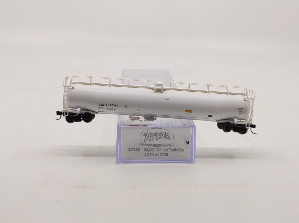 Atlas 37142 N Scale ACFX 33,000 Gallon Tank Car #17745